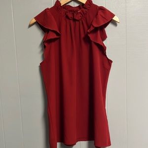 Entro Top Large Red NWOT
